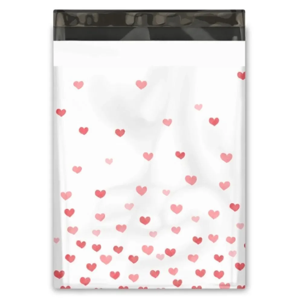 Poly mailers Insert cards Stickers Valentine